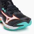 Buty do siatkówki Mizuno Wave Lightning Z8 Mid black/tangelo/ice green 7