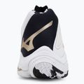Buty do siatkówki Mizuno Wave Lightning Z8 Mid white/black/ge gold 6