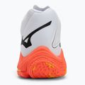 Buty do siatkówki Mizuno Wave Lightning Z8 Mid white/fiery coral 2/citrus 6