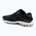 Buty do siatkówki Mizuno Wave Voltage 2 black/tangelo/ice green 3