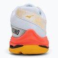 Buty do siatkówki Mizuno Wave Voltage 2 white/fiery coral 2/citrus 6