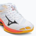 Buty do siatkówki Mizuno Wave Voltage 2 white/fiery coral 2/citrus 7