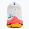 Buty do siatkówki Mizuno Wave Voltage 2 Mid white/fiery coral 2/citrus 6