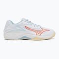 Buty do siatkówki damskie Mizuno Thunder Blade Z white/calypso coral/pale banan 2