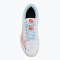 Buty do siatkówki damskie Mizuno Thunder Blade Z white/calypso coral/pale banan 5