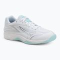 Buty do siatkówki damskie Mizuno Thunder Blade Z white/blue tint
