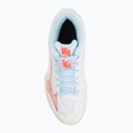 Buty do siatkówki damskie Mizuno Thunder Blade Z Mid white/calypso coral/pale banan 5
