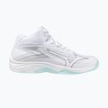 Buty do siatkówki damskie Mizuno Thunder Blade Z Mid white/blue tint 8