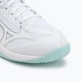 Buty do siatkówki damskie Mizuno Thunder Blade Z Mid white/blue tint 7