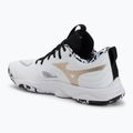 Buty do siatkówki Mizuno Wave Momentum Elite white/black/ge gold 3