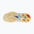 Buty do siatkówki damskie Mizuno Wave Voltage 2 white/calypso coral/pale banan 4