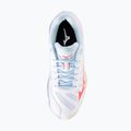 Buty do siatkówki damskie Mizuno Wave Voltage 2 white/calypso coral/pale banan 5