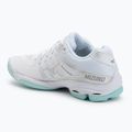 Buty do siatkówki damskie Mizuno Wave Voltage 2 white/blue tint 3