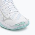 Buty do siatkówki damskie Mizuno Wave Voltage 2 white/blue tint 7