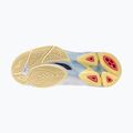 Buty do siatkówki damskie Mizuno Wave Voltage 2 Mid white/calypso coral/pale banan 4