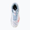 Buty do siatkówki damskie Mizuno Wave Voltage 2 Mid white/calypso coral/pale banan 5