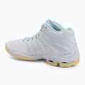 Buty do siatkówki damskie Mizuno Wave Voltage 2 Mid white/calypso coral/pale banan 3