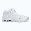 Buty do siatkówki damskie Mizuno Wave Voltage 2 Mid white/blue tint 2