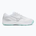 Buty do siatkówki damskie Mizuno Cyclone Speed 5 white/blue tint 2