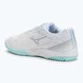 Buty do siatkówki damskie Mizuno Cyclone Speed 5 white/blue tint 3