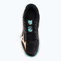 Buty do siatkówki dziecięce Mizuno Lightning Star Z7 black/tangelo/ice green 5