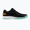 Buty do siatkówki dziecięce Mizuno Lightning Star Z7 black/tangelo/ice green 2