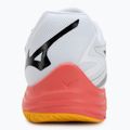 Buty do siatkówki dziecięce Mizuno Lightning Star Z7 white/fiery coral 2/citrus 6