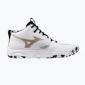 Buty do siatkówki Mizuno Wave Momentum Elite Mid white/black/ge gold 9