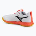 Buty do siatkówki Mizuno Wave Momentum Pro white/fiery coral 2/citrus 3
