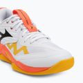 Buty do siatkówki Mizuno Wave Momentum Pro white/fiery coral 2/citrus 7