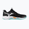 Buty do siatkówki Mizuno Wave Momentum Pro black/tangelo/ice green
