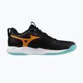 Buty do siatkówki Mizuno Wave Momentum Pro black/tangelo/ice green 2