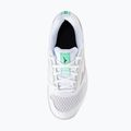 Buty do siatkówki dziecięce Mizuno Cyclone Speed 5 white/black/frozen emerald 4
