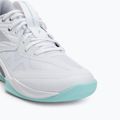 Buty do siatkówki damskie Mizuno Wave Momentum Pro white/blue tint 7