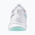 Buty do siatkówki damskie Mizuno Wave Momentum Pro white/blue tint 3