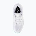 Buty do siatkówki damskie Mizuno Wave Momentum Pro white/blue tint 5