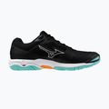 Buty do piłki ręcznej Mizuno Wave Phantom 3 black/tangelo/ice green 2