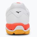 Buty do piłki ręcznej Mizuno Wave Phantom 3 white/fiery coral 2/citrus 6
