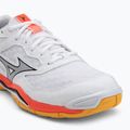 Buty do piłki ręcznej Mizuno Wave Phantom 3 white/fiery coral 2/citrus 7
