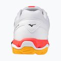 Buty do piłki ręcznej Mizuno Wave Phantom 3 white/fiery coral 2/citrus 3