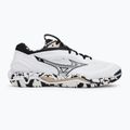 Buty do piłki ręcznej Mizuno Wave Stealth 6 white/black/ge gold 2