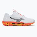 Buty do piłki ręcznej Mizuno Wave Stealth 6 white/fiery coral 2/citrus 2