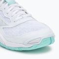 Buty do piłki ręcznej damskie Mizuno Wave Phantom 3 white/blue tint 7