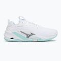 Buty do piłki ręcznej damskie Mizuno Wave Stealth Neo 2 white/blue tint 2