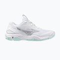 Buty do piłki ręcznej damskie Mizuno Wave Stealth 6 white/blue tint 8