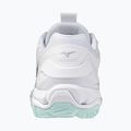 Buty do piłki ręcznej damskie Mizuno Wave Stealth 6 white/blue tint 10