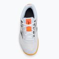 Buty dziecięce Mizuno Stealth Star 3 white/fiery coral 2/citrus 5