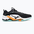 Buty do piłki ręcznej Mizuno Wave Stealth Neo 2 black/tangelo/ice green 2
