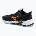 Buty do piłki ręcznej Mizuno Wave Stealth Neo 2 black/tangelo/ice green 3
