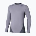Longsleeve do biegania męski Mizuno Tech Thermal Charge quiksilver